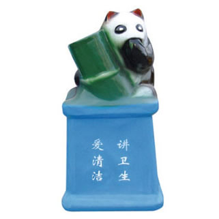 玻璃鋼垃圾桶KT-1004